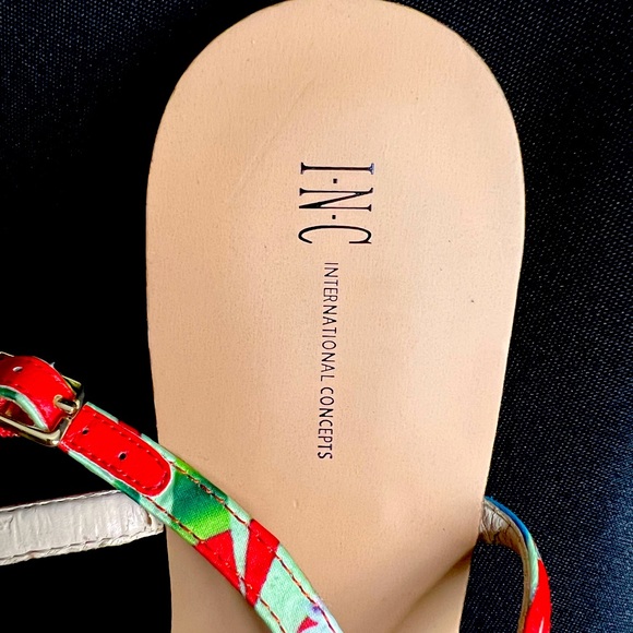 I-N-C  gem studded sandals - Picture 3 of 7